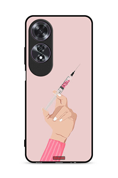 Tolwak غطاء حماية لهاتف Oppo A60 Love Injection