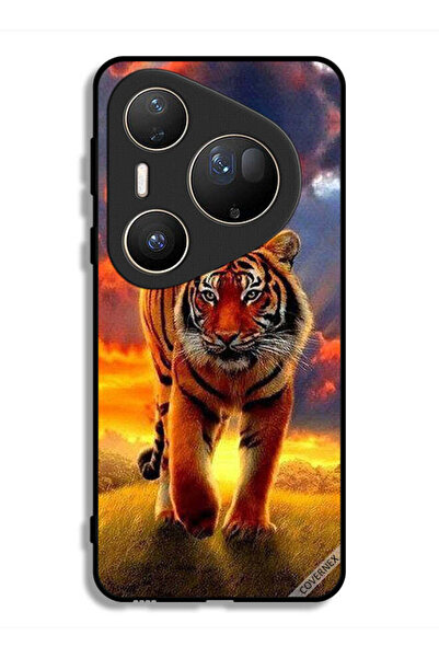 Covernex غطاء حماية فائق من هواوي بيورا 80 بتصميم الفهد المتحرك