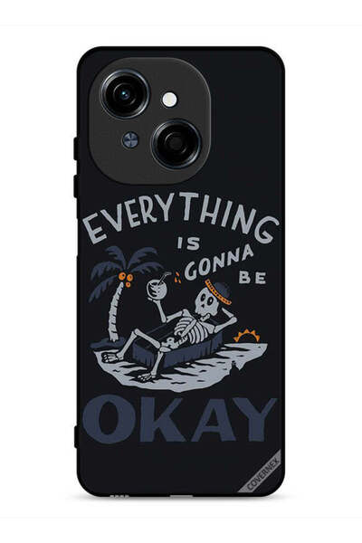 Covernex غطاء حماية لهاتف Tecno Spark Go 1S 4G - كل شيء سيكون على ما يرام