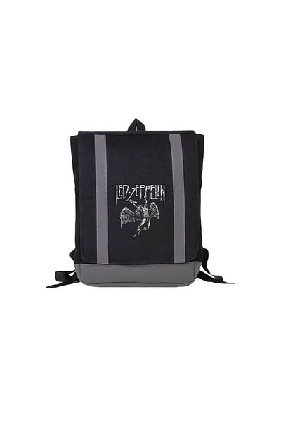 Z zepplin Led Zeppelin Failing Angel Black Backpack