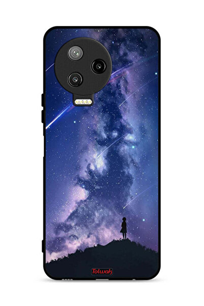 Tolwak غطاء حماية لهاتف Infinix Note 12 Pro 4G - نجوم متحركة