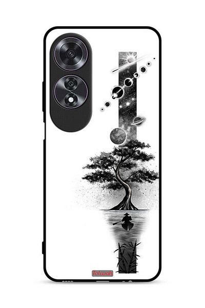 Tolwak Oppo A60 Protective Case Cover Earth Space Art