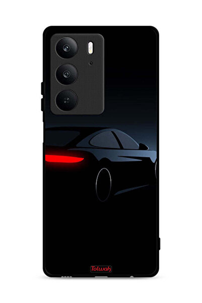 Tolwak غطاء حماية لهاتف Realme C75 4G بلون السيارة الداكنة