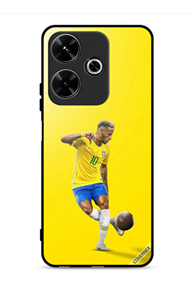 Covernex غطاء حماية لهاتف شاومي ريدمي 13 4G بتصميم نيمار مع كرة قدم