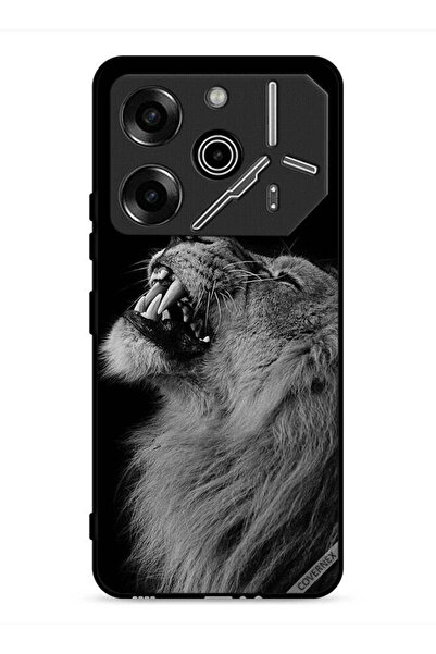 Covernex غطاء حماية لهاتف تكنو بوفا 6 برو 5G، الأسد المبهج