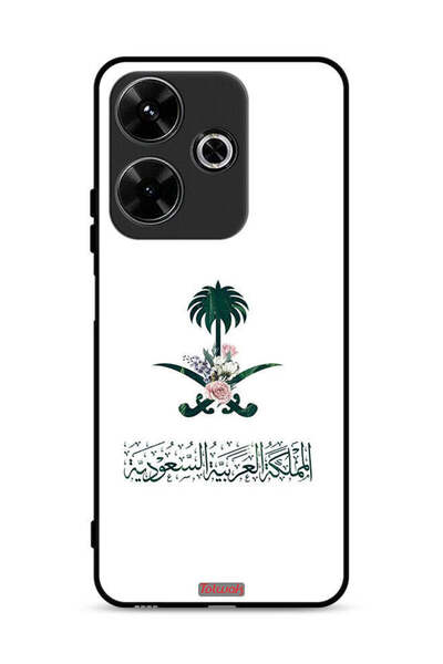 Tolwak غطاء حماية لهاتف شاومي ريدمي 13 4G، شعار المملكة العربية السعودية، شعا...