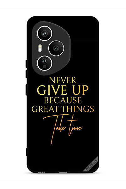 Covernex غطاء حماية لهاتف Honor 400 Pro لا تستسلم أبدًا لأن الأشياء العظيمة ت...