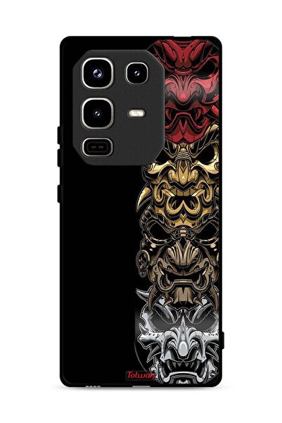 Tolwak غطاء حماية لهاتف Infinix Note 50 Pro 4G مع رسومات فنية للرؤوس