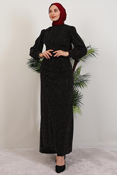 GİYZAMİLA Beyda Hijab Φόρεμα Bitter Brown