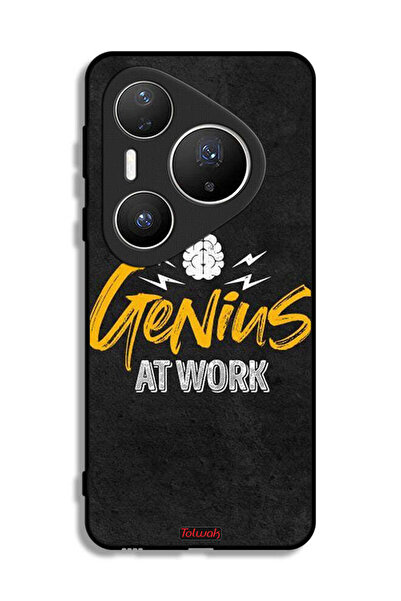 Tolwak غطاء حماية لهاتف هواوي بيورا 80 برو بلس - جينيوس آت وورك