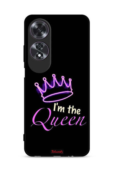 Tolwak غطاء حماية لهاتف Oppo A60 أنا الملكة
