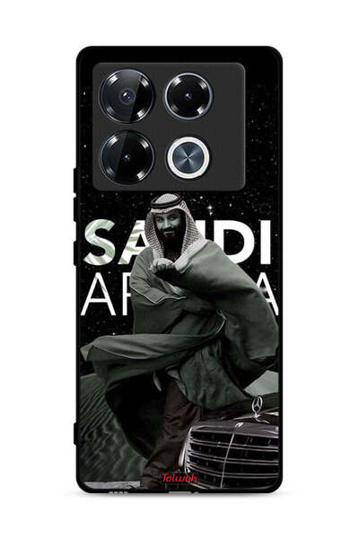 Tolwak غطاء حماية لهاتف إنفينيكس نوت 40 برو بلس 5G ولي العهد الأمير محمد بن س...