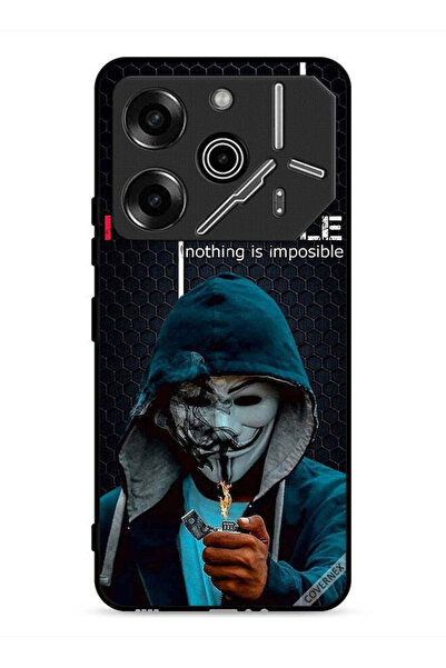 Covernex غطاء حماية لهاتف تكنو بوفا 6 برو 5G، خلفية "أنا ممكن، لا شيء مستحيل"