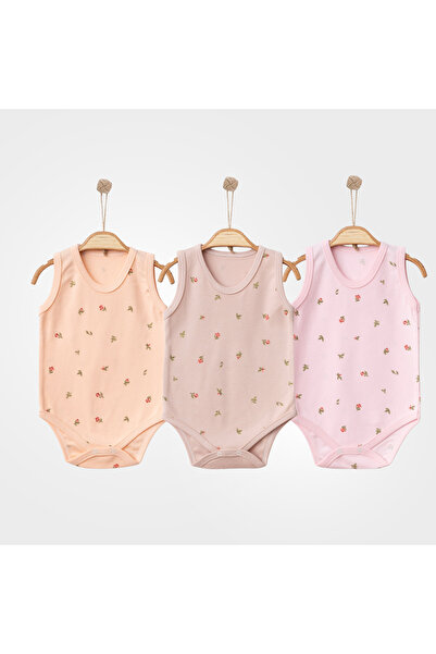 Nayinom Askılı Bebek Body 3'lü Set 0/9 Ay