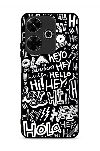 Covernex غطاء حماية لهاتف Xiaomi Redmi 13 4G Hi Hello Tags