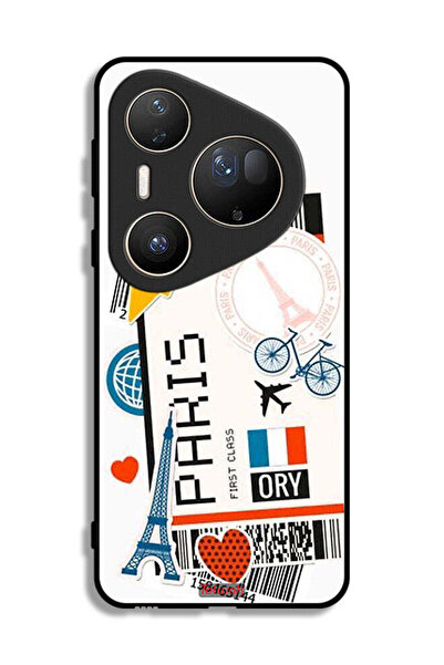 Tolwak غطاء حماية فائق لهاتف هواوي بيورا 80 ملصق باريس