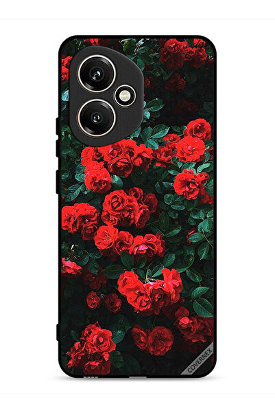 Covernex غطاء حماية لهاتف Honor 400 بطبعة حديقة الورود