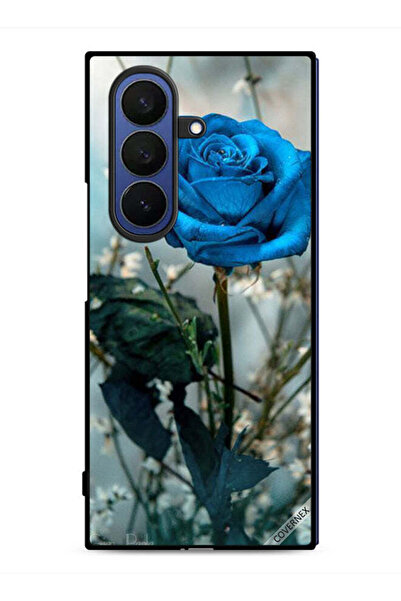 Covernex غطاء حماية لهاتف سامسونج جالاكسي زد فولد 7، أزرق وردي