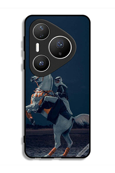 Covernex غطاء حماية هواوي بيورا 80 برو بلس - شاب على حصان