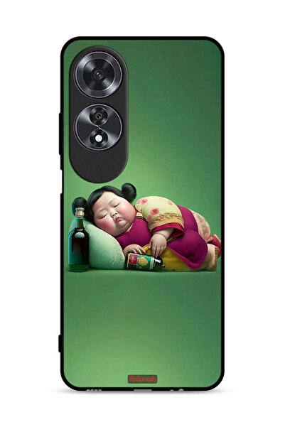 Tolwak غطاء حماية Oppo A60 - فتاة سمينة