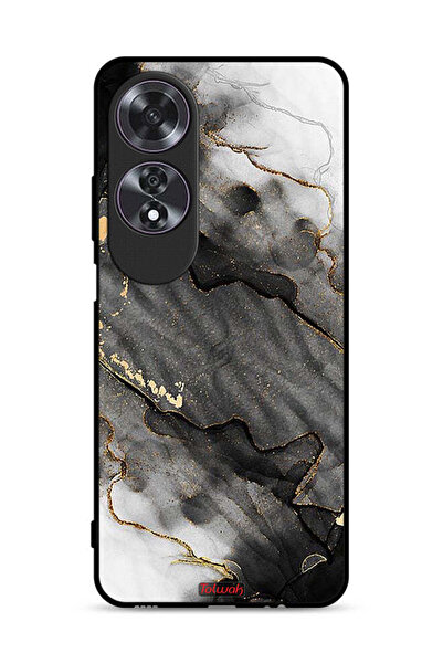 Tolwak غطاء حماية لهاتف Oppo A60 - رخامي لامع