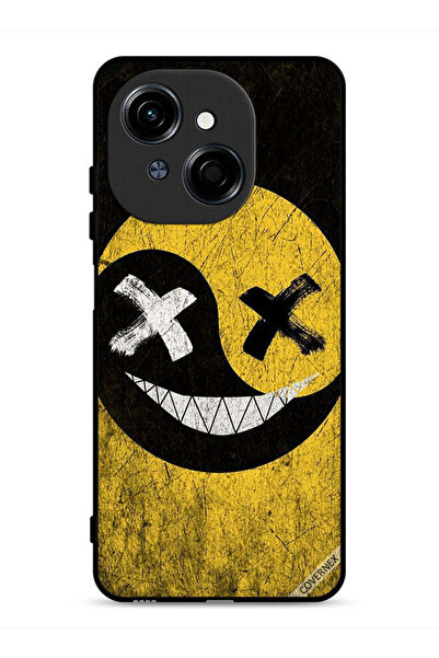 Covernex غطاء حماية لهاتف Tecno Spark Go 1S 4G برسومات وجه مارشميلو