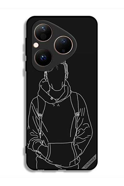 Covernex غطاء حماية هواوي بيورا 80 بتصميم جاكيت بوي