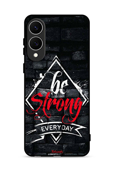 Tolwak غطاء حماية لهاتف Samsung Galaxy S25 Edge كن قويًا كل يوم