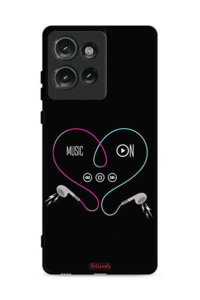 Tolwak غطاء حماية لهاتف موتورولا إيدج 50 مع موسيقى