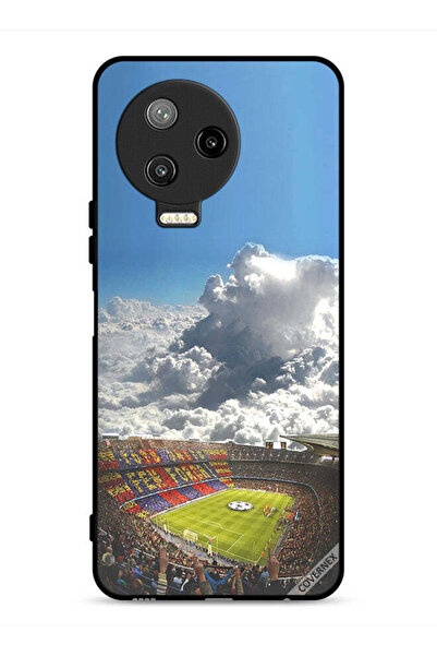 Covernex غطاء حماية لجهاز Infinix Note 12 Pro 4G بتصميم ملعب كرة قدم