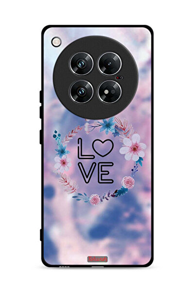 Tolwak غطاء حماية لهاتف Infinix Zero 40 برسومات زهور الحب وخاتم فني