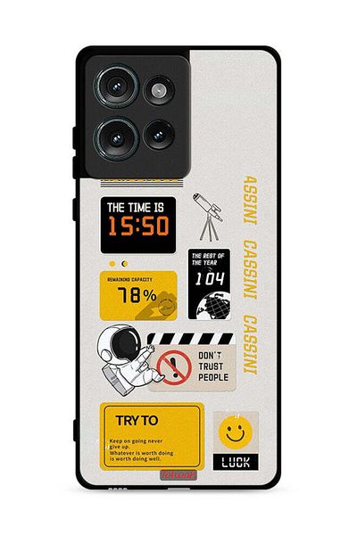 Tolwak Motorola Edge 50 Protective Case Cover Do Not Trust People