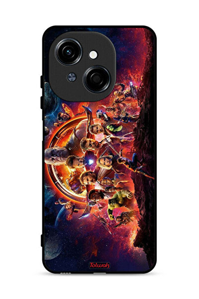 Tolwak غطاء حماية أفينجرز لهاتف تكنو سبارك جو 1 إس 4 جي