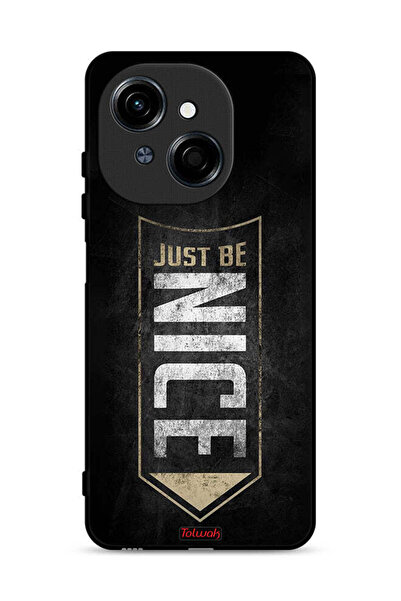 Tolwak غطاء حماية لهاتف Tecno Spark Go 1 4G - Just Be Nice