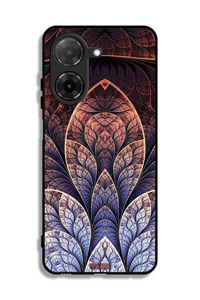 Tolwak غطاء حماية Xiaomi Redmi A5 4G بتصميم زهور فركتال تجريدي