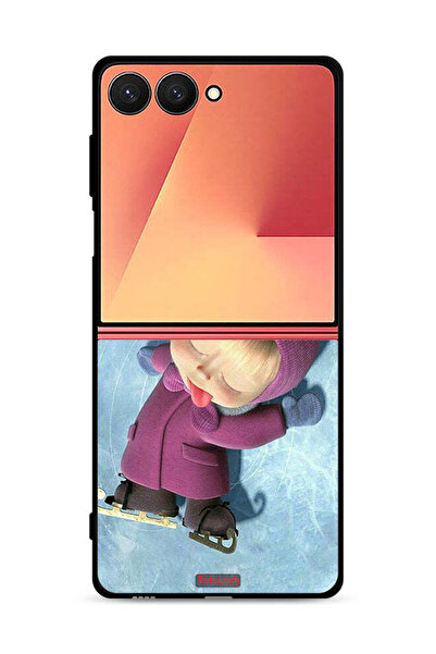 Tolwak غطاء حماية لطيف على شكل دمية من سامسونج جالكسي زد فليب 7