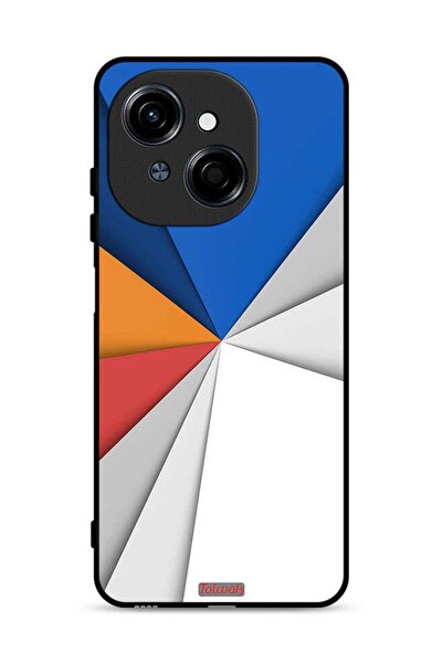 Tolwak Tecno Spark Go 1S 4G Protective Case Cover Material Matches Abstract Art
