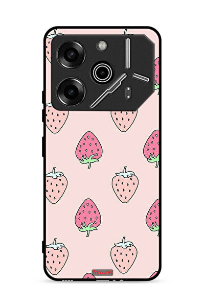 Tolwak غطاء حماية لهاتف تكنو بوفا 6 برو 5G، أيقونة الفراولة