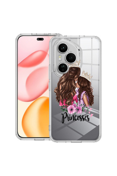 bestcase Carcasă transparentă din silicon pentru Honor 400 Pro, Prințese, Mamă, 2036424 T 552