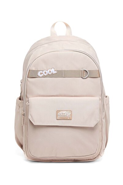 R&B Khaki Teen Girls Backpack