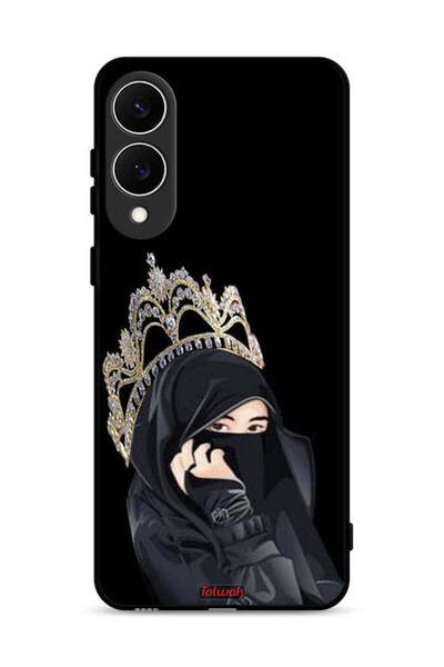 Tolwak غطاء حماية لهاتف Samsung Galaxy S25 Edge بتصميم Queen Girl