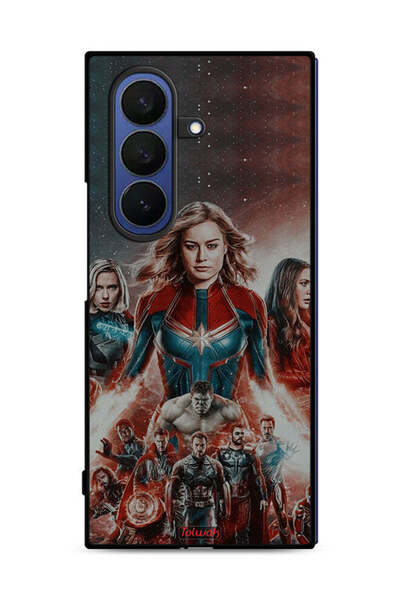 Tolwak غطاء حماية لجهاز Samsung Galaxy Z Fold7 Avengers