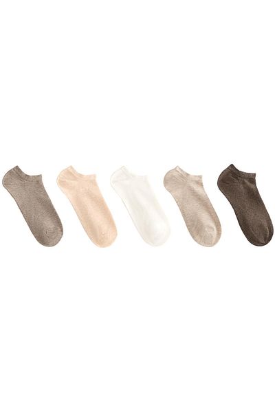 Oysho 5 pairs of cotton blend sneaker socks