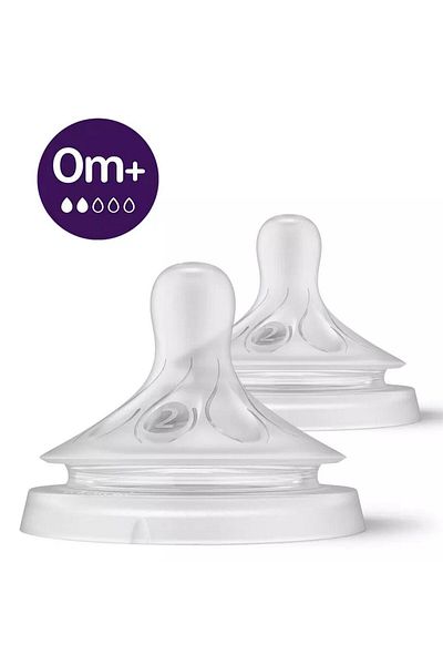 Philips Avent Natural Response Feeding Bottle Teat - 2 Pieces