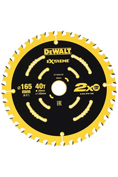 Dewalt - Lamă de ferăstrău circular EXTREME 165x20mm, 40 dinți [DT10640-QZ]
