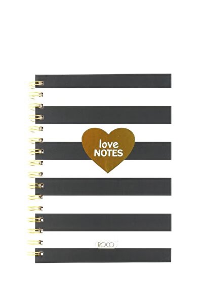 Roco Exercise Book A5 80 Sheets – Love Notes Design