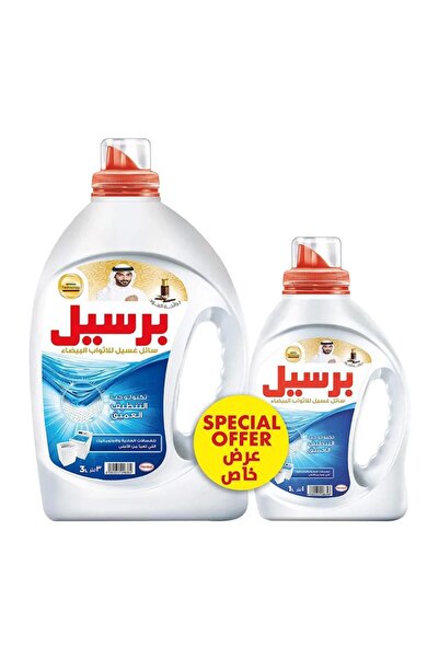 Persil سائل غسيل الملابس برائحة العود الأبيض، 3 لتر + 1 لتر مجانًا