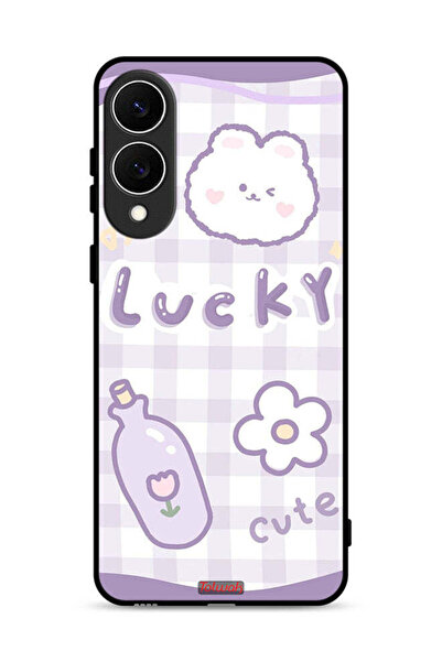 Tolwak غطاء حماية لهاتف Samsung Galaxy S25 Edge Lucky Cute