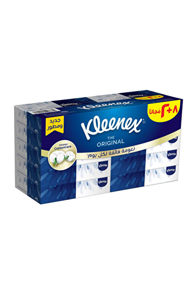 Kleenex The Original Facial Tissues, 70 Sheets , 10 Piece 8+2Free