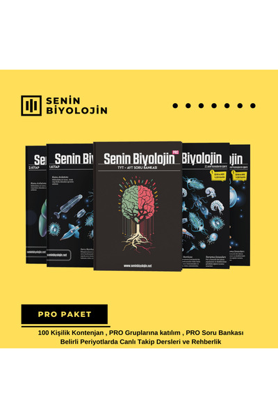 sb senin biyolojin 2026 Senin Biyolojin PRO Paket